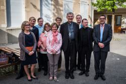 Visite de Monseigneur Roland