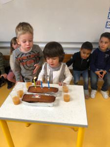 Nos anniversaires à l’école !