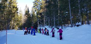 Séjour ski de fond à Giron janvier 2022
